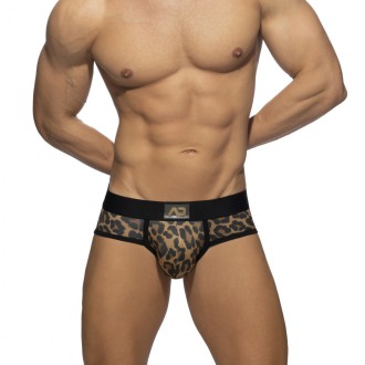 Addicted Leopard Fresh Brief brown