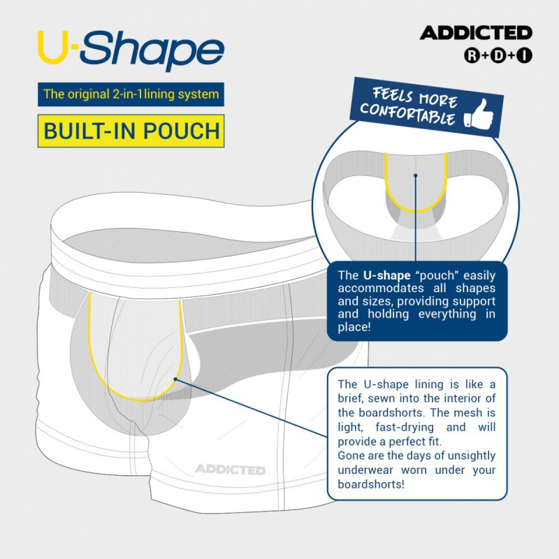 Addicted Basic Mini Short kaki