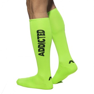 Addicted Neon Socks green