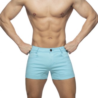 Addicted 5 Pockets Summer Shorts sky blue