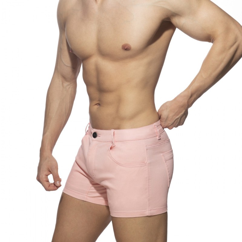 Addicted 5 Pockets Summer Shorts pink