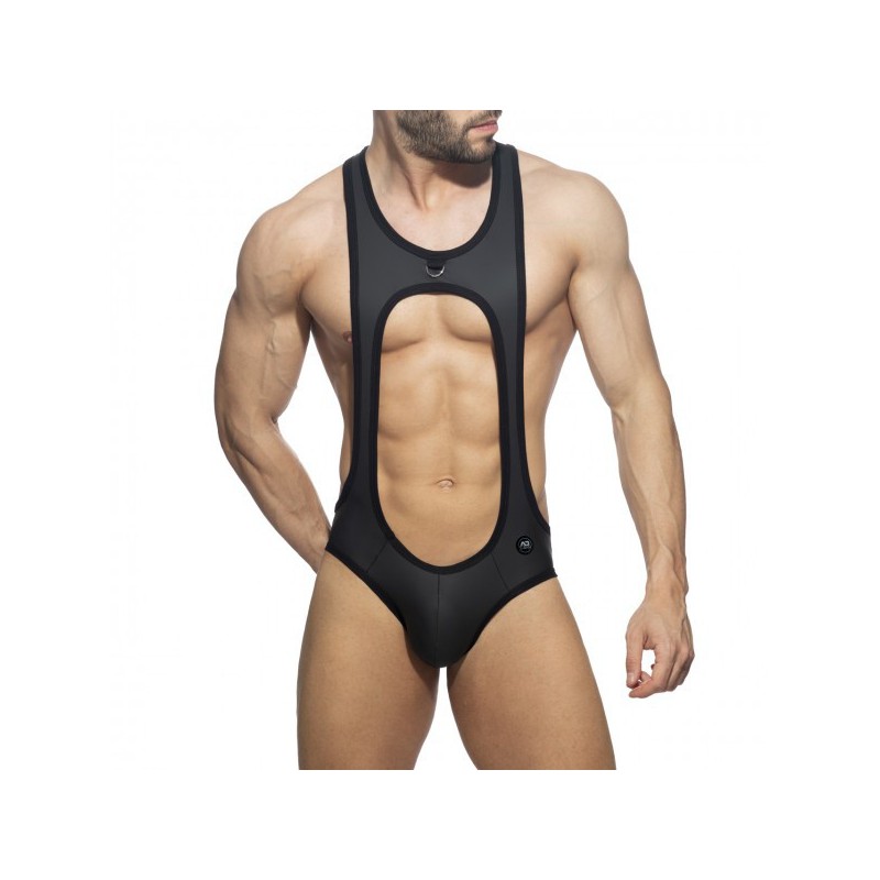 AD Fetish Bottomless Sexy Bodysuit black