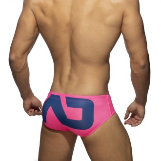 Addicted Extra-Large AD Logo Brief fuchsia
