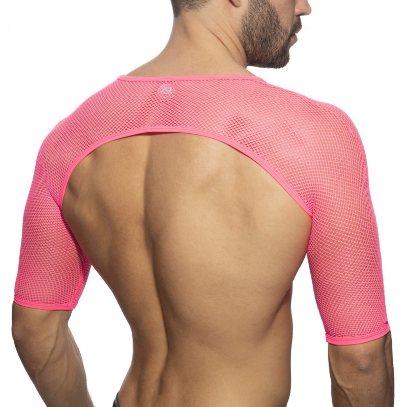 Addicted Shoulder Top neon pink