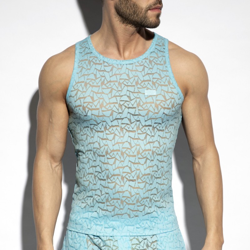 ES Collection Spider Tanktop Sky Blue