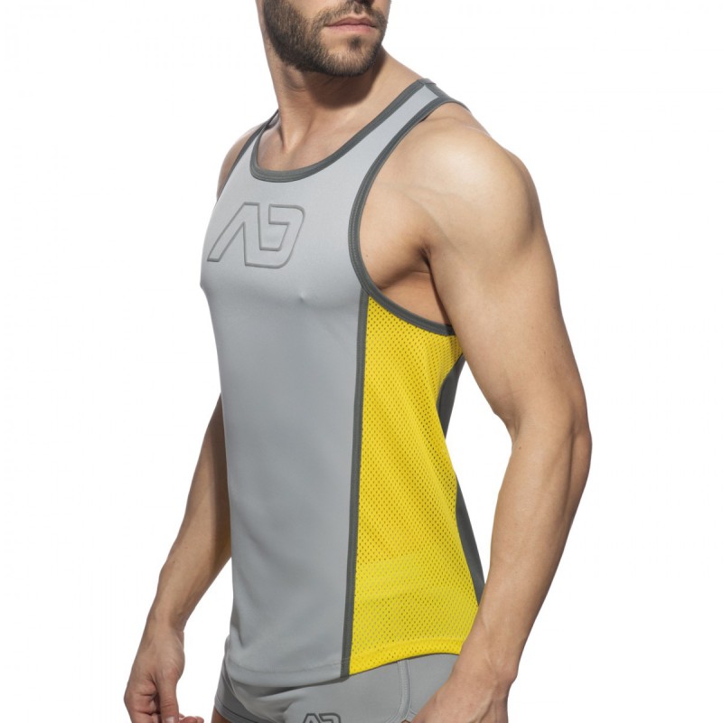 Addicted Swish Tank Top heather grey