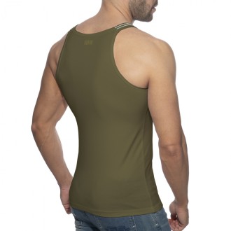 Addicted Sitges Slim Fit Tank Top kaki