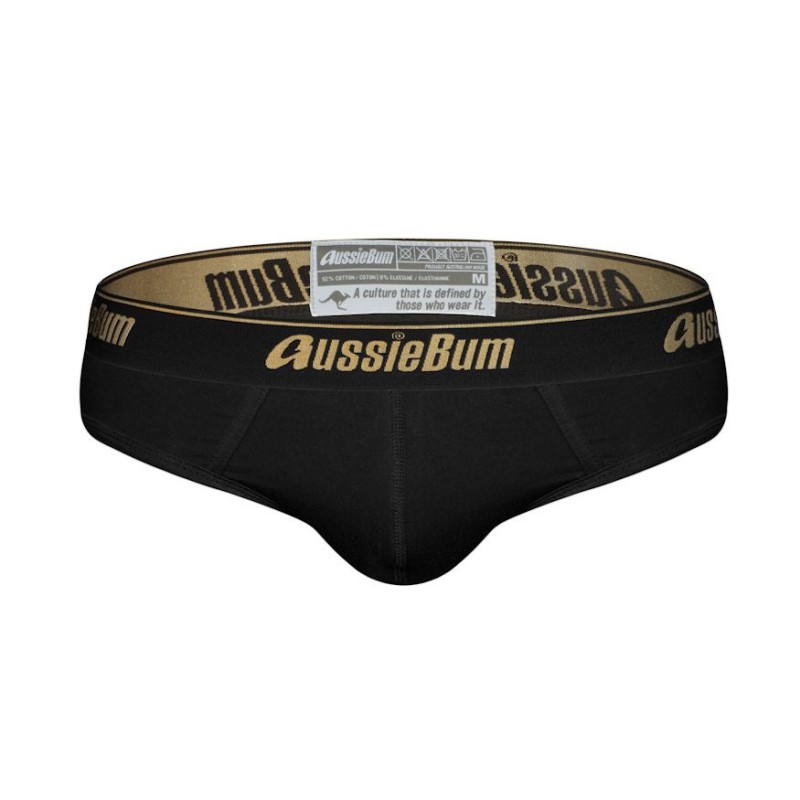 aussieBum CottonSoft Brief onyx black