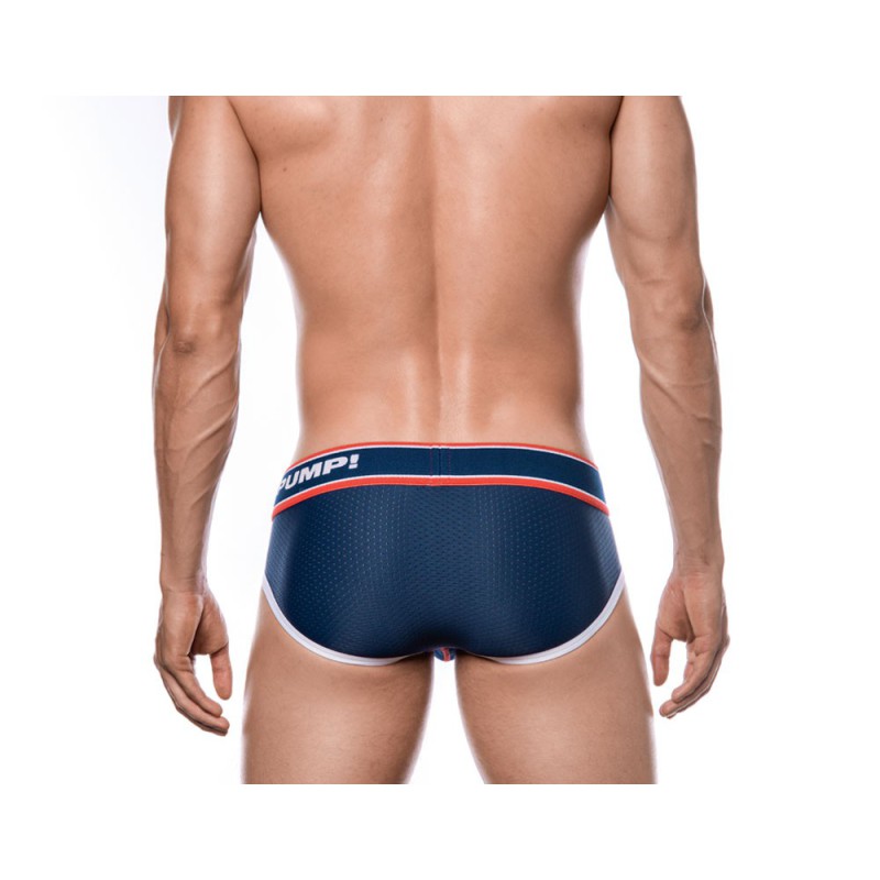 PUMP Big League Brief navy white red