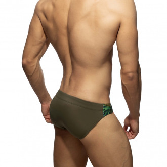 Addicted Deep Sea Swim Brief Khaki