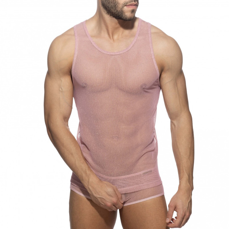 Addicted Charm Tank Top Baby Pink