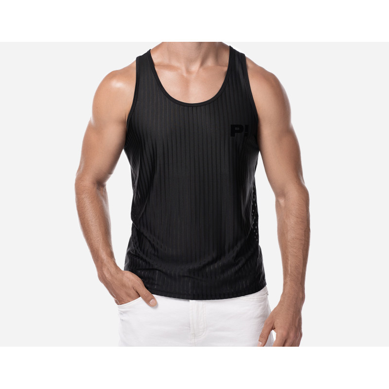 PUMP Whisper Black Tank Top