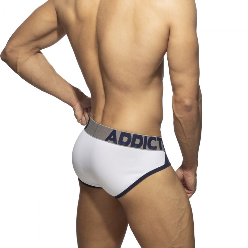 Addicted Trey Brief White