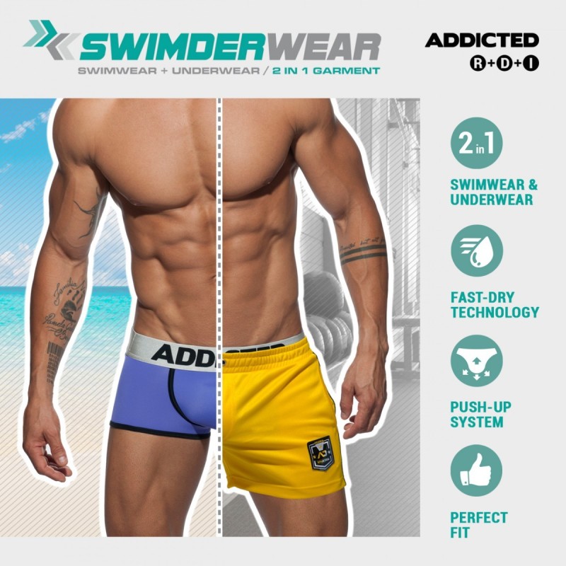 Addicted Swimderwear Boxer Surf Blue