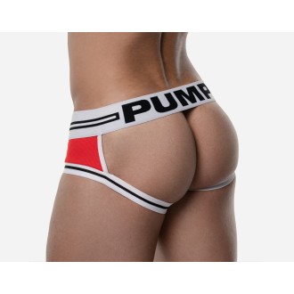 PUMP Round2 Red Backless Trunk
