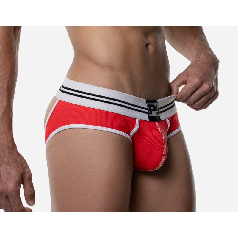 PUMP Round2 Red Backless Brief