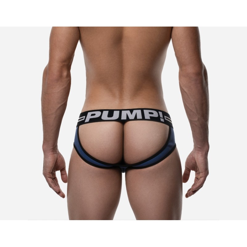 PUMP Round2 Blue Backless Brief