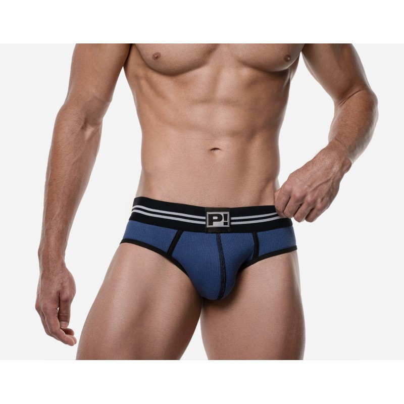 PUMP Round2 Blue Backless Brief