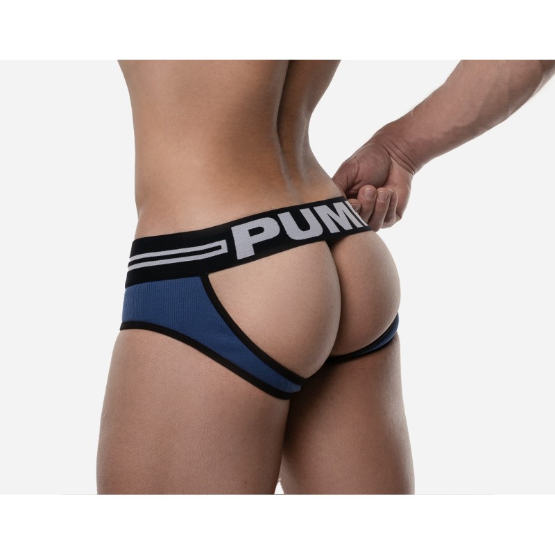 PUMP Round2 Blue Backless Brief