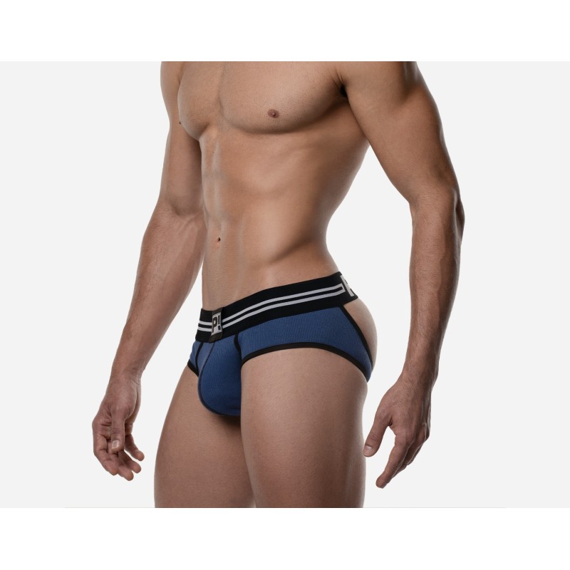 PUMP Round2 Blue Backless Brief