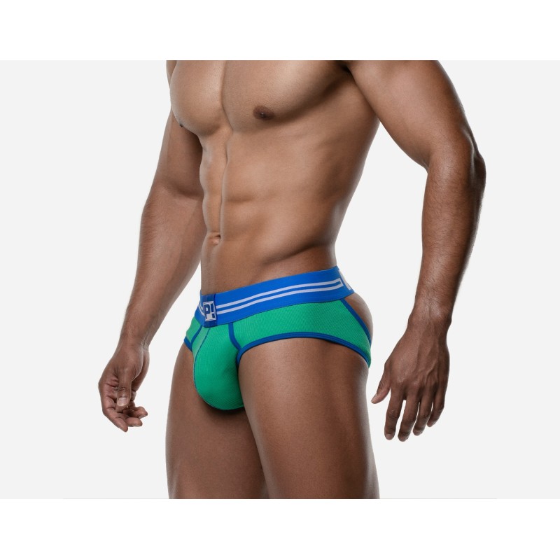 PUMP Round2 Green Backless Brief