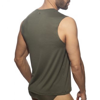 Addicted Veloz Dry Tank Top Khaki