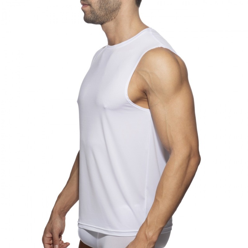 Addicted Veloz Dry Tank Top White