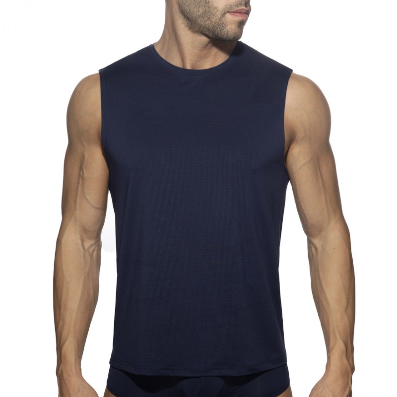 Addicted Veloz Dry Tank Top Navy