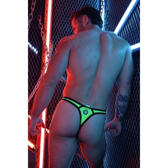 BREEDWELL Neo Camo Thong Neon Green