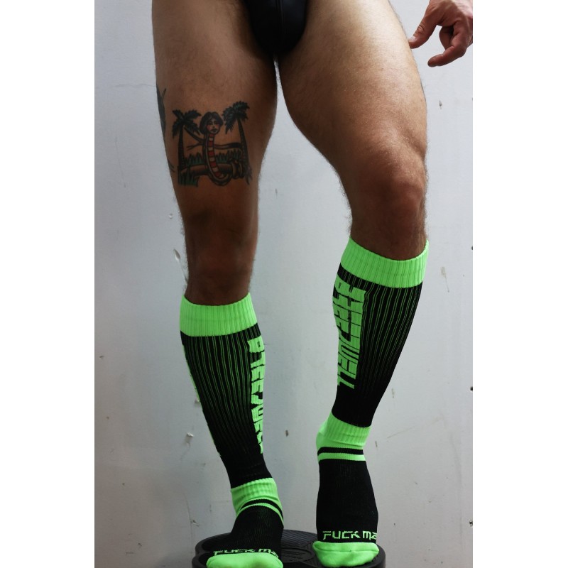 BREEDWELL Eternity Socks Neon Green