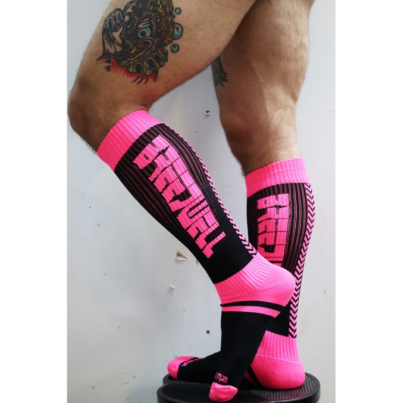 BREEDWELL Eternity Socks Neon Pink