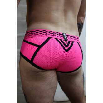 BREEDWELL Revolution Brief Neon Pink