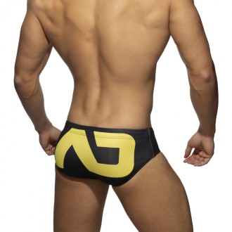 Addicted Extra-Large AD Logo Brief Black