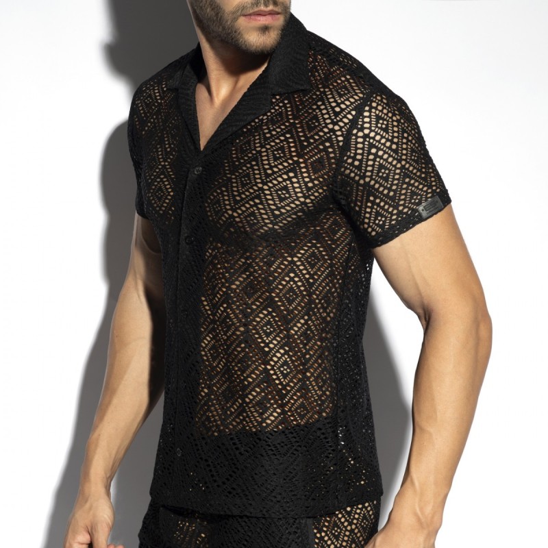 ES Collection Ibiza Retro Shirt Black