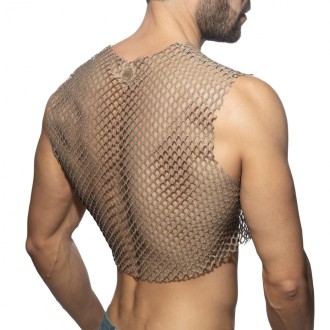 Addicted Flamboyant Crop Top Black