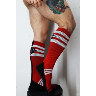 BREEDWELL Remix Socks Red