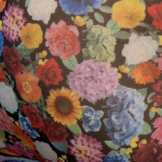 Addicted Summer Garden Bikini Brief Black