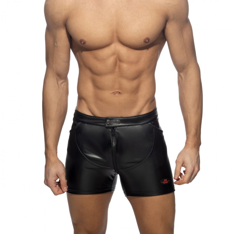 AD Fetish Vegan Leather Shorts