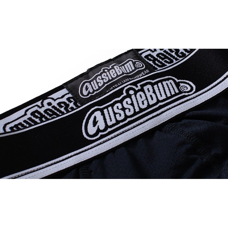aussieBum WonderJock Air 2.0 Hipster Black