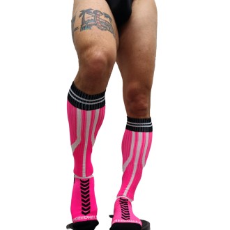 BREEDWELL Sucker Socks Neon Pink