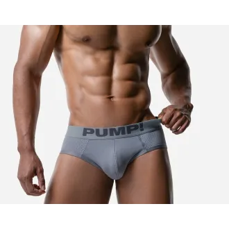 PUMP Gray Classic Brief