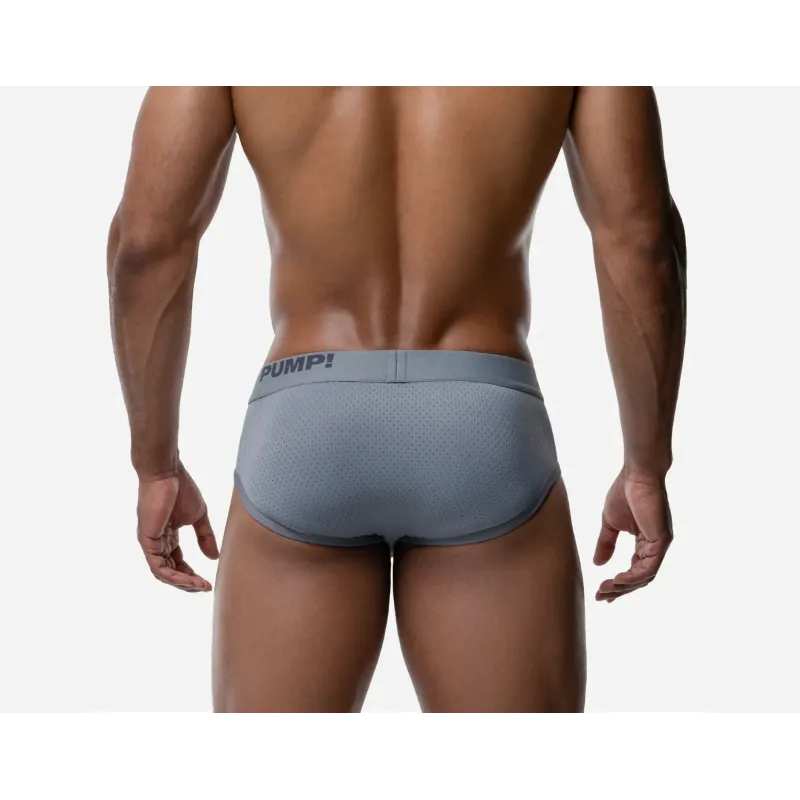 PUMP Gray Classic Brief