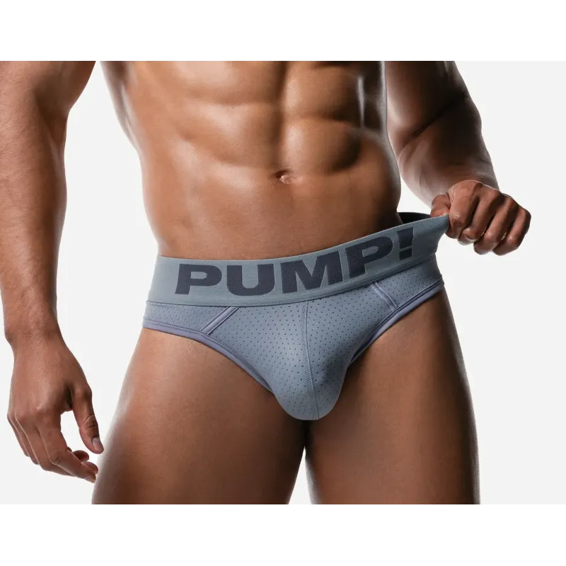 PUMP Gray Classic Thong