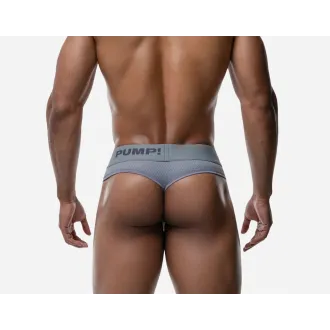 PUMP Gray Classic Thong