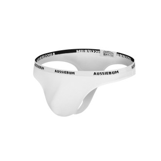aussieBum Essential Thong White
