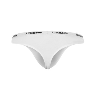 aussieBum Essential Thong White