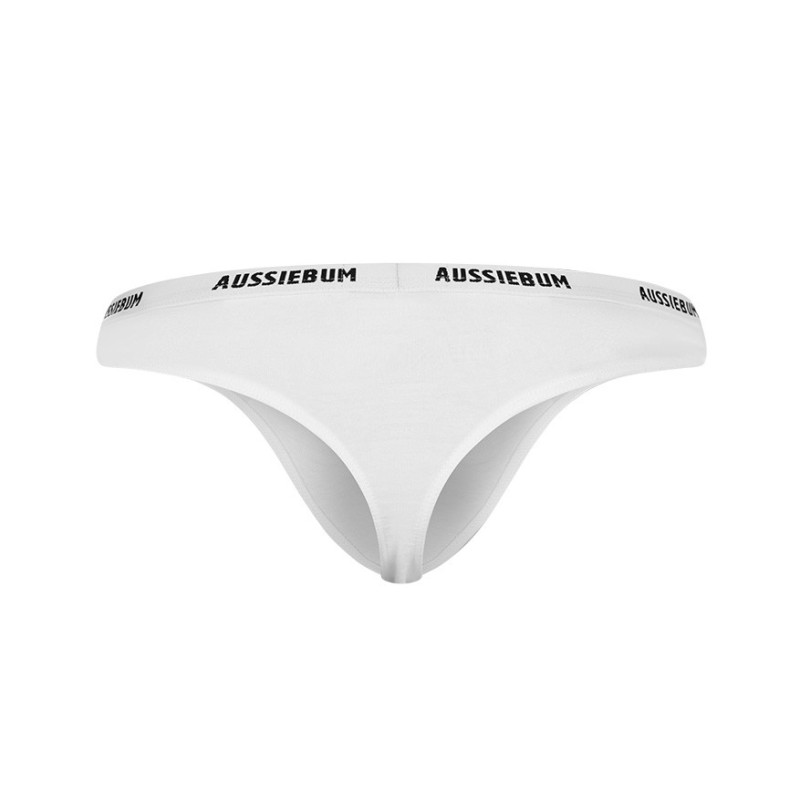 aussieBum Essential Thong White