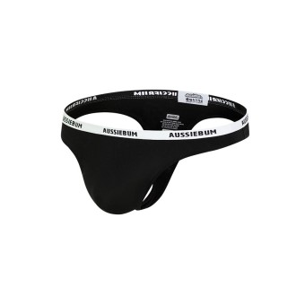 aussieBum Essential Thong Black