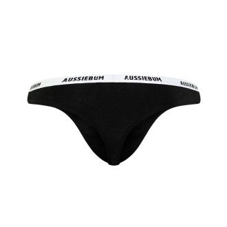 aussieBum Essential Thong Black