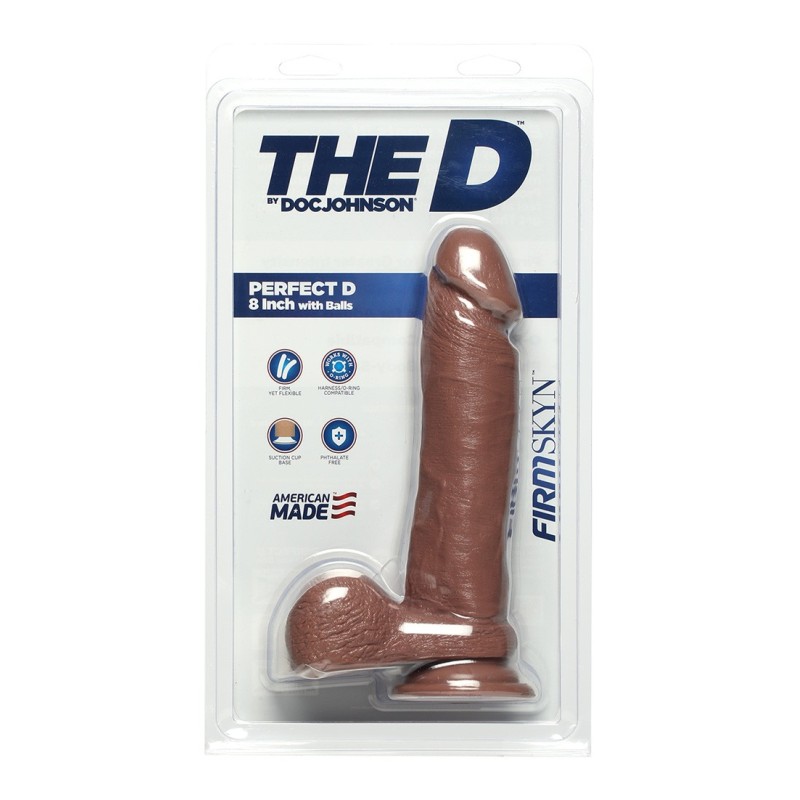 Thin D - Realistic FIRMSKYN Dildo - 7" / 18 cm